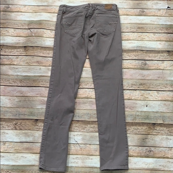 American Eagle Brown Skinny Jeans - Picture 5 of 6
